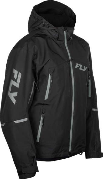 Fly Racing Incline Jacket Black/Grey 3X 470-41063X