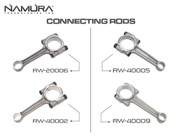 Namura Connecting Rod Kit No Big End Bearing Included RW-40009