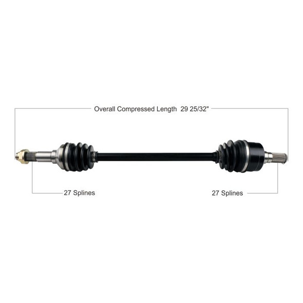 Tytaneum Tytaneum Oe Replacement Cv Axle Yamaha Rear Left / Right 813-0225
