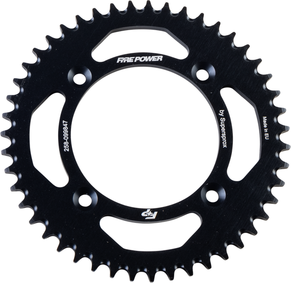 Fire Power Rear Sprocket Aluminum 47T Blk Fpa-998-47-Blk