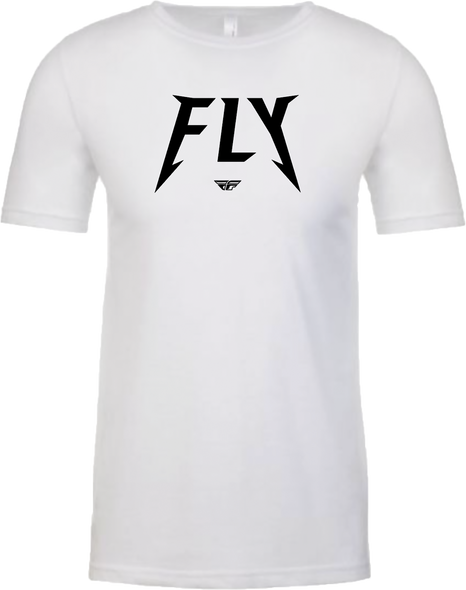 Fly Racing Youth Fly Master Tee White Ys 354-0321Ys