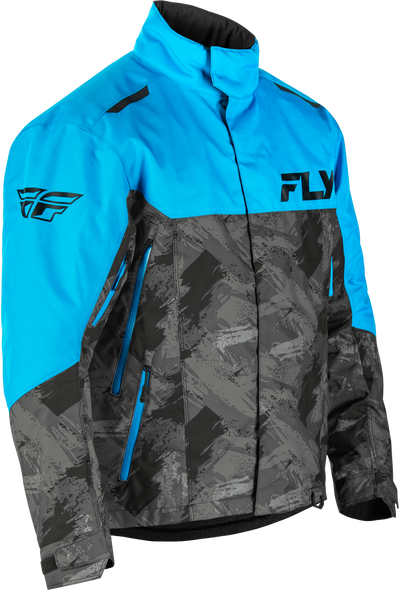 Fly Racing Youth Snx Pro Jacket Blue/Black Yxs 470-5406Yxs