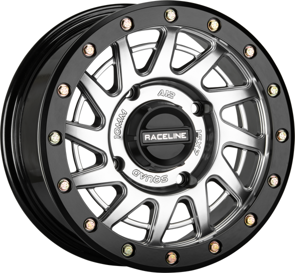 Raceline Squad Bdlk Wheel 15X7 4/156 5+2(+10Mm) Hyper Silver A12Sb-57056+10