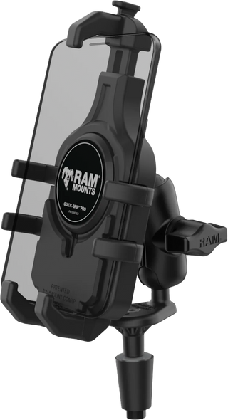 Ram Quick-Grip Pro Fork Stem Phone Mount Ram-B-176-A-Pd5U