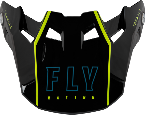 Fly Racing Formula Carbon Tracer Visor Hi-Vis/Black Md/Lg 73-47122M