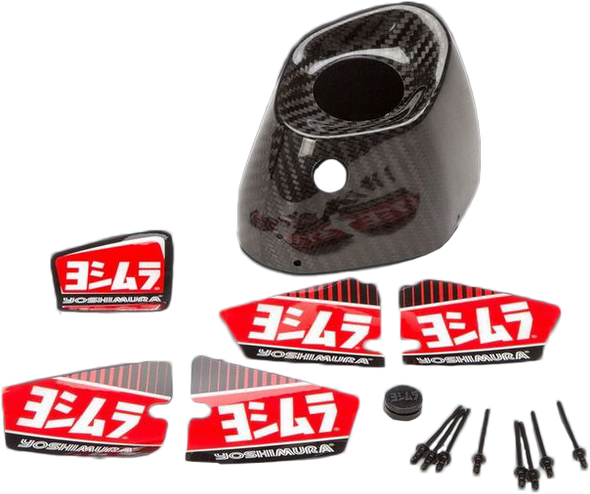 Yoshimura End Cap Cover Kit Left Side Rs9/Rs9T Lh Cf Ym9-Cfc-L-1-K-1