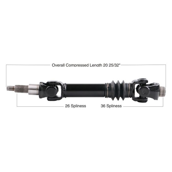 Tytaneum Tytaneum Oe Replacement Cv Axle Polaris Rear Left / Right 813-0142