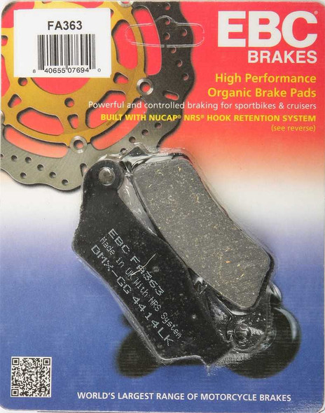 Ebc Brake Pads Fa363