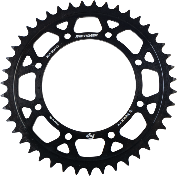 Fire Power Rear Sprocket Steel 43T Blk Fps-487-43-Blk