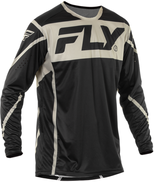 Fly Racing Youth Lite Jersey Black/Grey Yxl 378-720Yxl