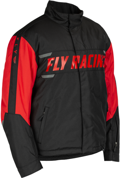 Fly Racing Outpost Jacket Black/Red Md 470-5502M