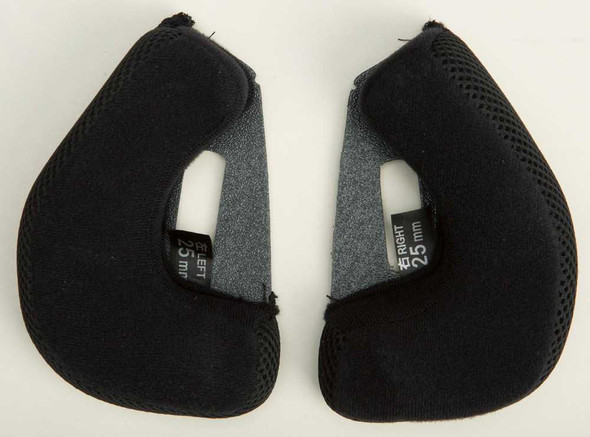Gmax Cheek Pads 25Mm Sm Stock Gm-32 G032018