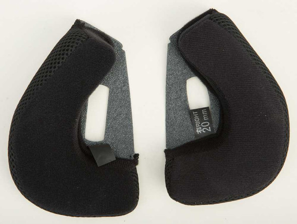 Gmax Cheek Pads 20Mm Fits Xs-Sm Gm-32 G032020
