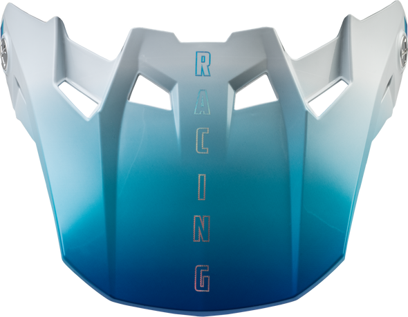 Fly Racing Formula Cc Driver Helmet Visor Black/Blue/White Yl/Sm 73-47111S
