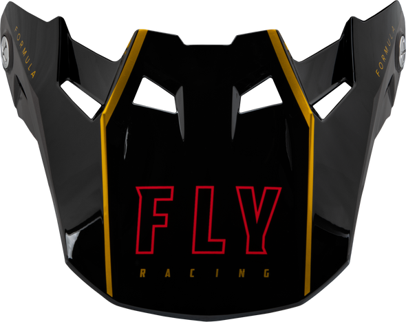Fly Racing Formula Carbon Tracer Visor Gold/Black Yl/Sm 73-47121S