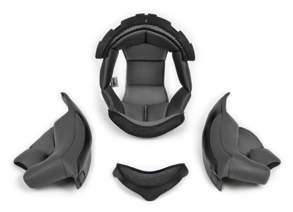 Scorpion Exo Exo-R320 Kwikwick 2 Wht Snaps Liner/Cheek Pad Kit 2X 32-600-07