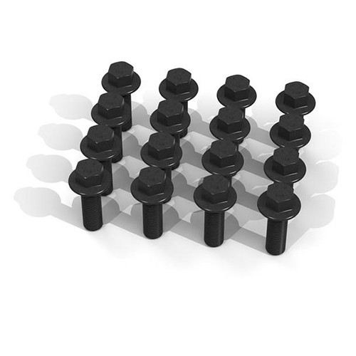 Bullite Beadlock Wheel Insert & Black Bolt (16Ea) L1C0802501-B