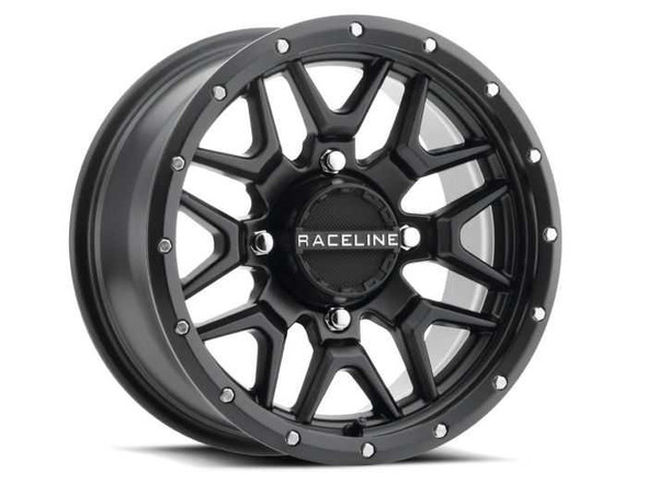 Raceline Wheels Raceline Krank Black 15X7 4X156 +10Mm A94B-57056+10