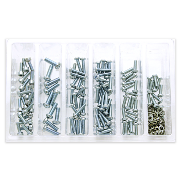 Bolt Motorcycle Accessories Svc-Carb Float Bowl Screw Asst Sv-Carbscrw