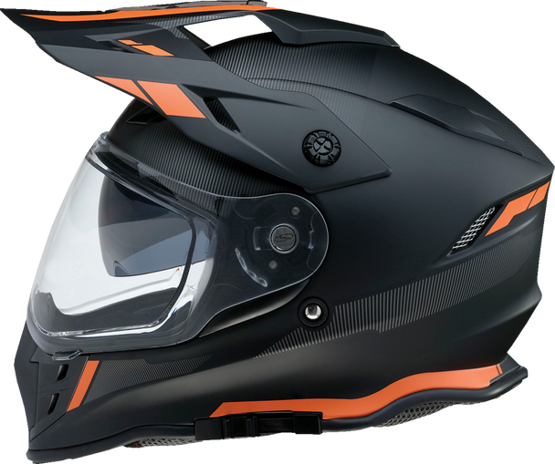 Z1R Range Helmet - Uptake - Black/Orange - Small