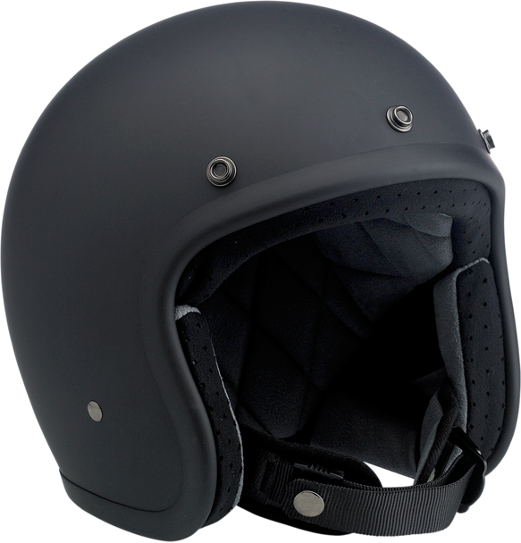 Biltwell Bonanza Helmet - Flat Black - 2Xl 1001-201-206 Biltwell Bonanza Helmet - Flat Black - 2Xl 1001-201-206