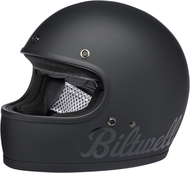 Biltwell Gringo Helmet - Flat Black Factory - Large 1002-638-104