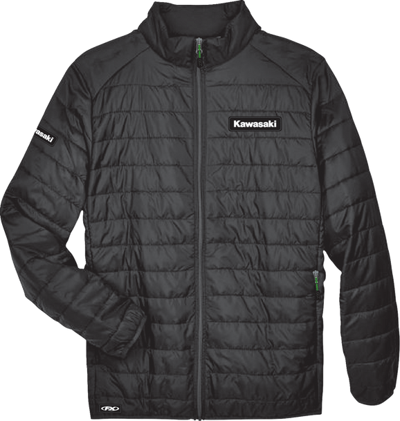 Kawasaki Puffer Jacket - Black - Xl 28-85116