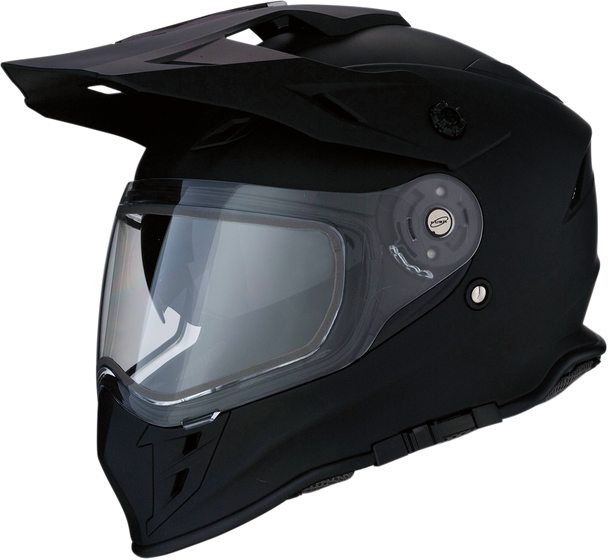 Z1R Range Snow Helmet - Dual Pane - Flat Black - 2Xl