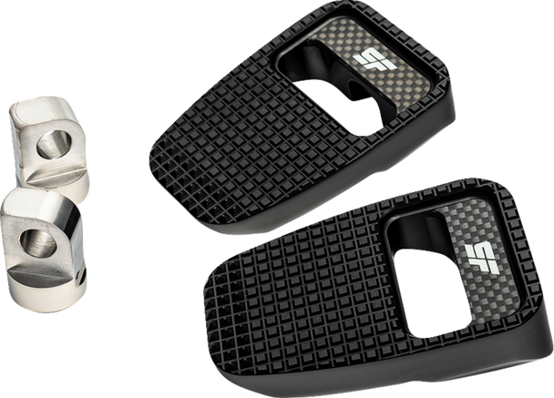 Slyfox Footpegs - Black Anodized Sf-904-00-1