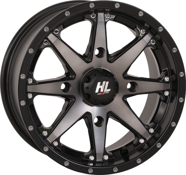 High Lifter Wheel - Hl10 - Front/Rear - Matte Black/Smoke - 14X7 - 4/137 - 5+2 (+30 Mm) 14Hl10-1637