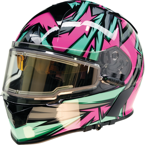 Warrant Snow Helmet - Neuron - Pink/Teal - 2Xl