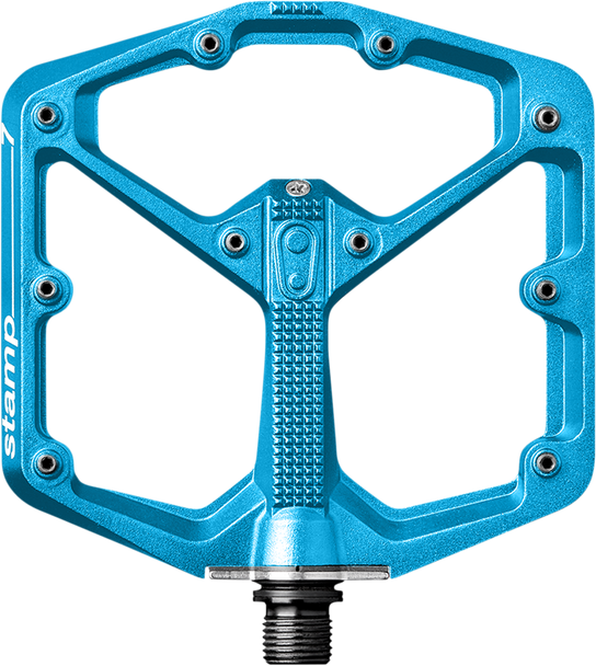 Crankbrothers Stamp 7 Pedals - Large - Electric Blue 16635