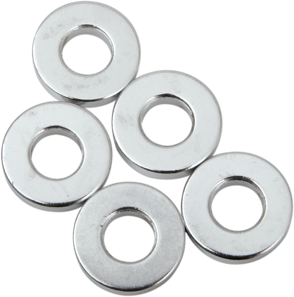 Drag Specialties Spacer - Chrome - 1/4" X 5/8" X 1/8"