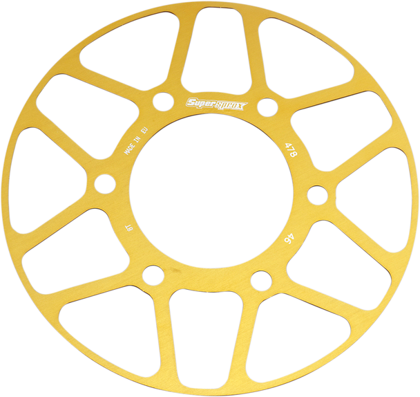 Supersprox Edge Rear Sprocket Insert - Gold - 46 Tooth Racd-478-46-Gld