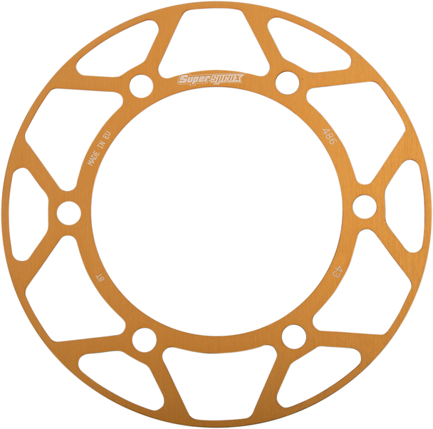 Supersprox Edge Rear Sprocket Insert - Gold - 43 Tooth Racd-486-43-Gld