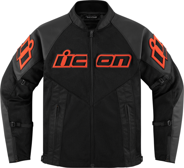 Icon Mesh Af Leather Jacket - Slayer - Small