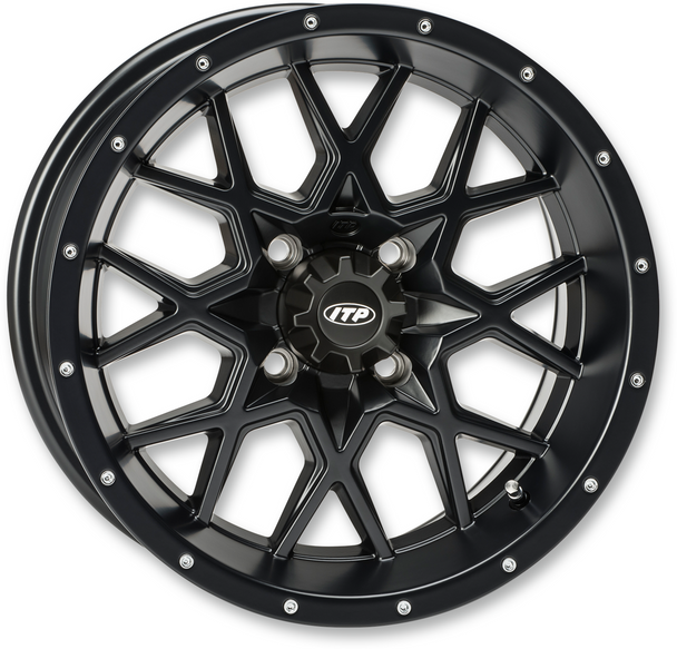 Itp Wheel - Hurricane - Front/Rear - Black - 15X7 - 5/4.5 - 6+1 (+61.8 Mm) 1522762724B