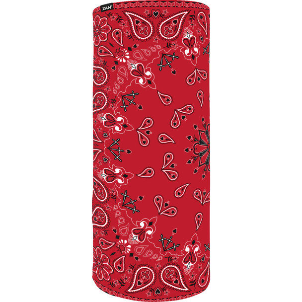 Zan Headgear Motley Tube Sportflex - Red Paisley Tl106