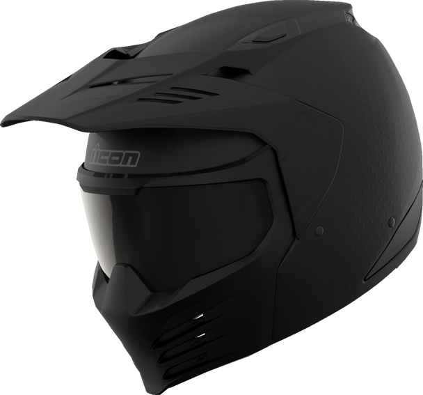 Icon Elsinore Helmet - Monotype - Black - Xs