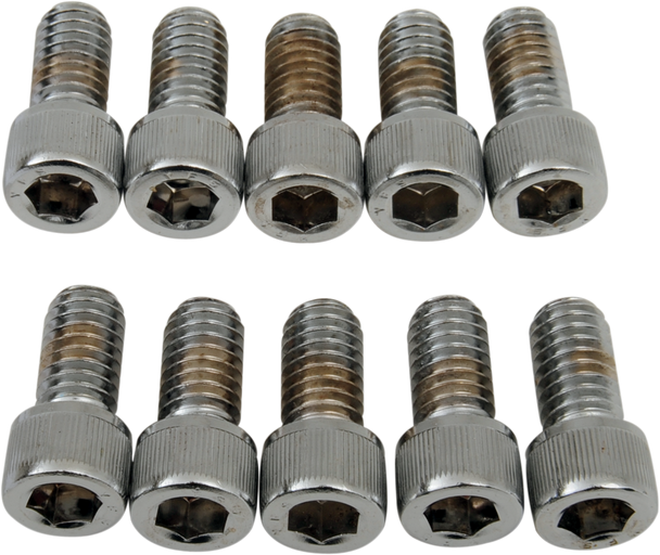 Drag Specialties Bolts - Socket-Head - Knurled - 5/16-18 X 5/8"