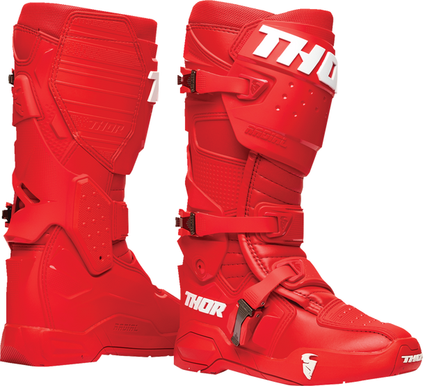 Thor Radial Boots - Red - Size 8
