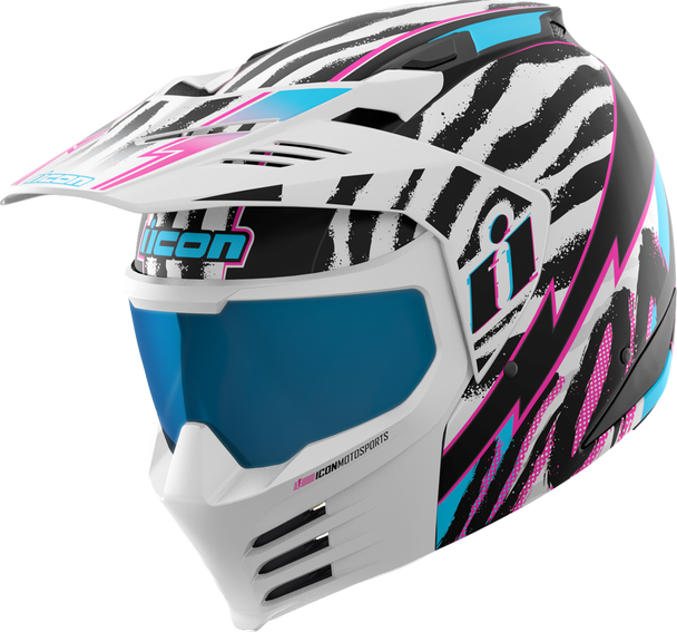 Elsinore Helmet - Rad Dawn - White - Xs