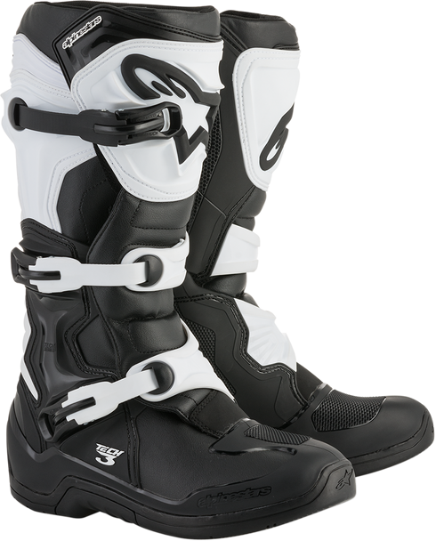 Tech 3 Boots - Black/White - Us 14 2013018-12-14