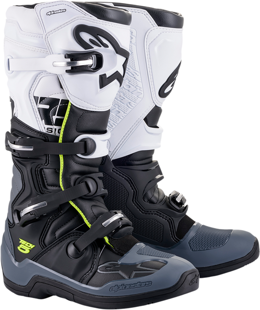 Tech 5 Boots - Black//White - Us 7 2015015-102-7