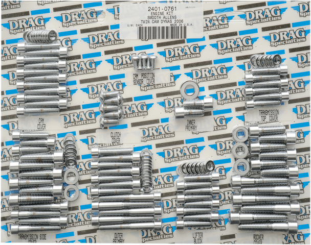 Drag Specialties Bolt Kit - Motor - Smooth - Fxd