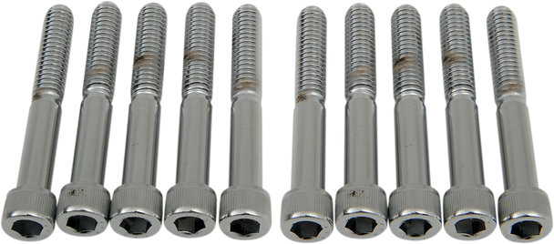Drag Specialties Bolts - Socket-Head - Knurled - 5/16-18 X 2-1/4"
