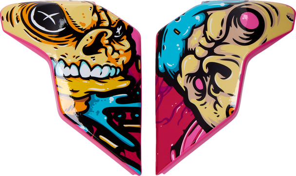 Icon Airflite Side Plates - Snack Attack - Pink