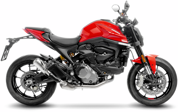 Leovince Lv-10 Slip-On Muffler - Stainless Steel 15260U