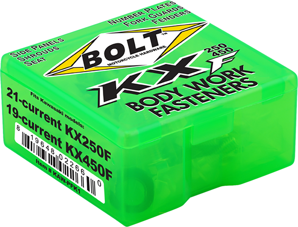 Body Work Fastener Kit - Kawasaki Kaw-Pfk1