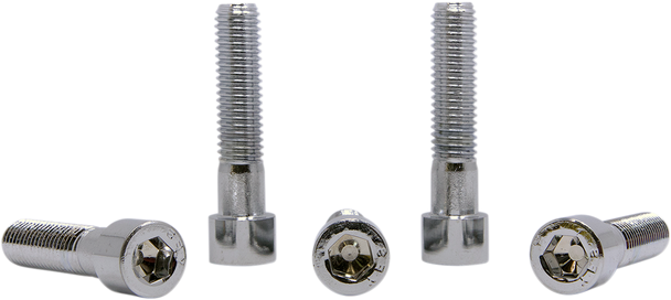 Drag Specialties Bolts - Socket-Head/Replacement - Smooth/Coarse Thread - 1/2"-13 X 2-1/4" - 5 Pack